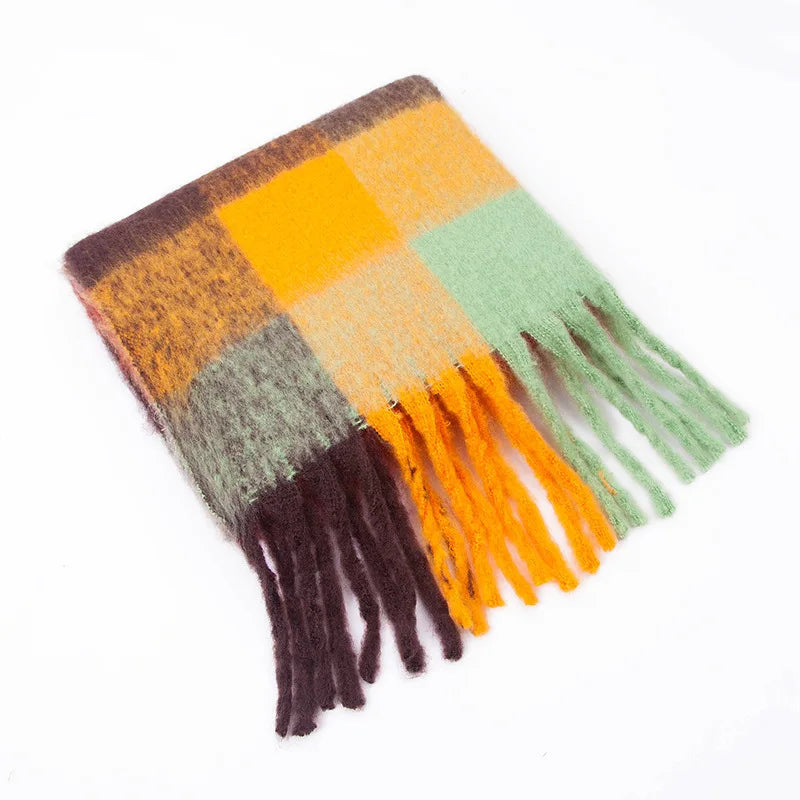 Thick Warm Scarf Women Cashmere