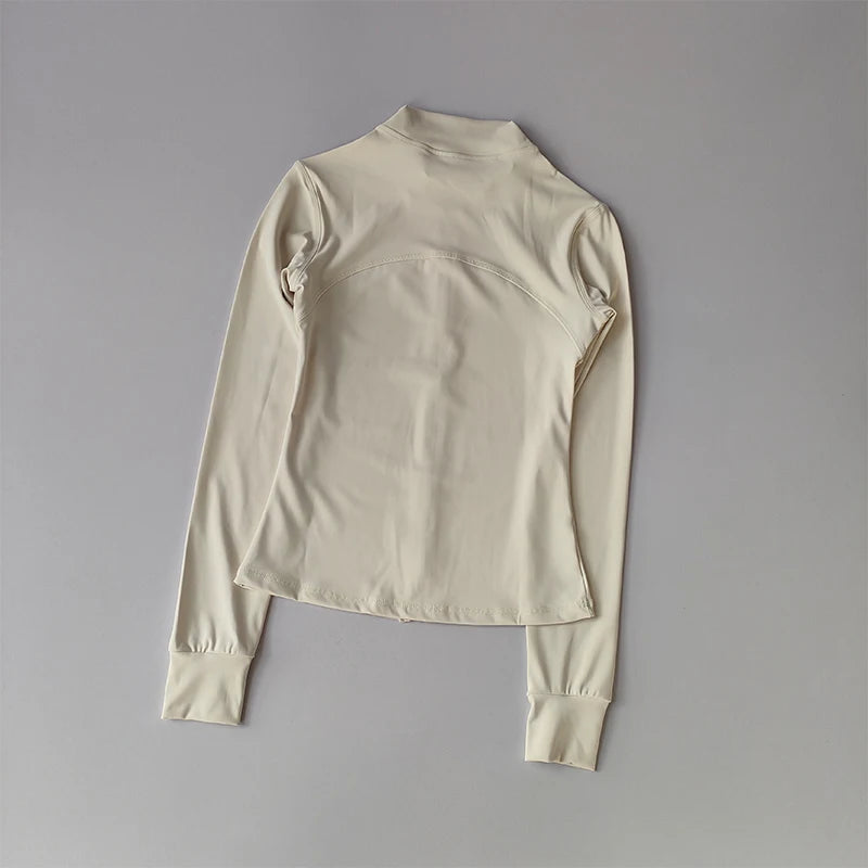 Yoga Suit Women's High-end Standing Collar