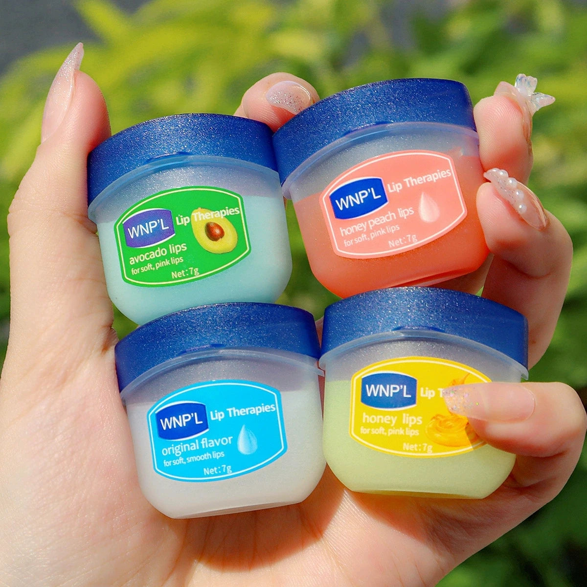 8pcs/box Natural Plant Lip Balm Moisturizing Plump Lips