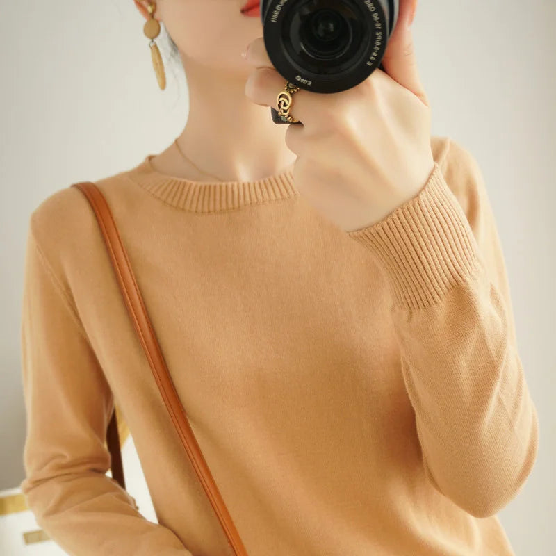 High-quality Cotton Knitted Sweater