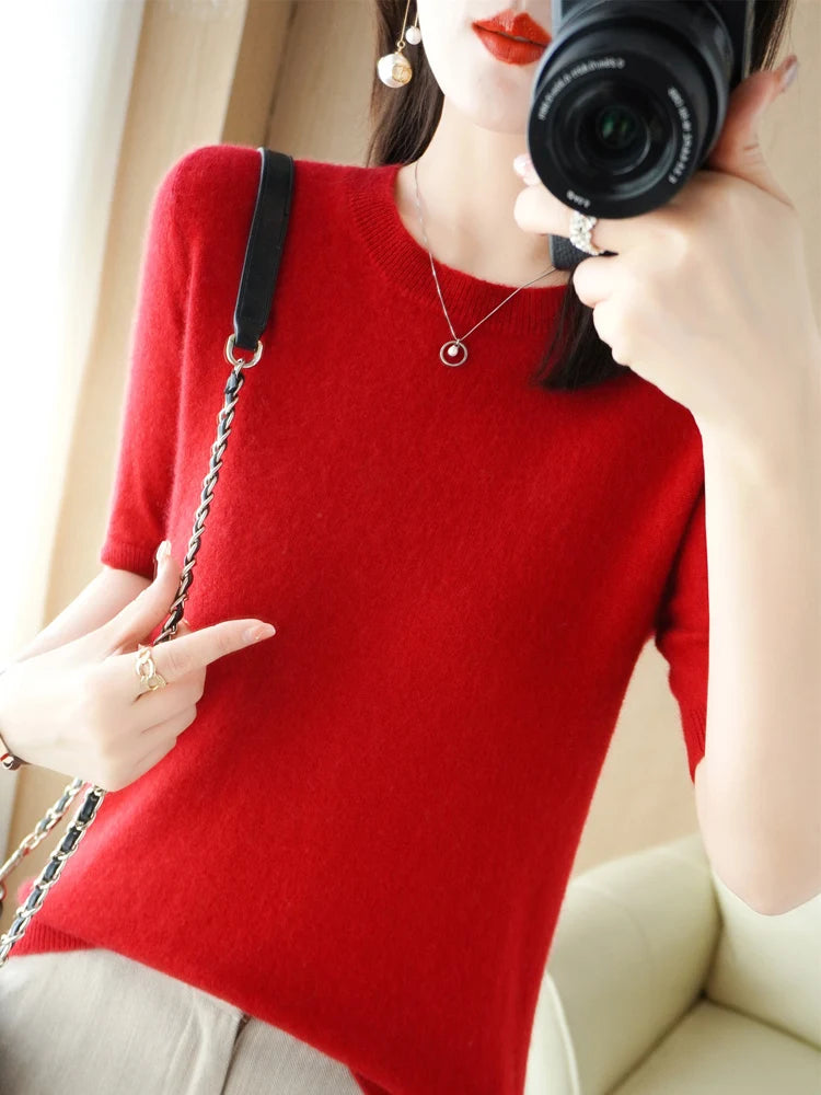 Women Merino Wool Sweater