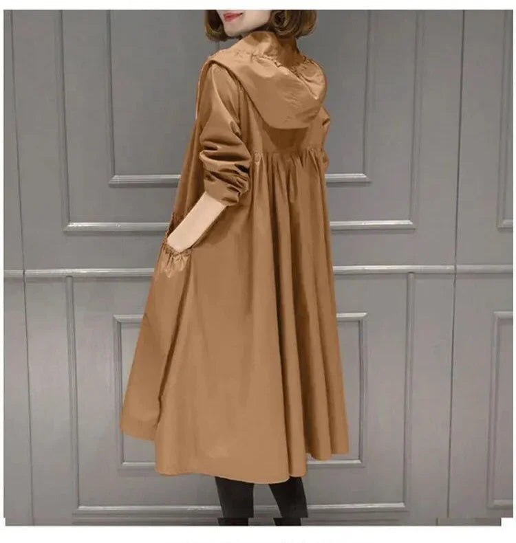 Korean Fashion Coats Thin and Light Windbreaker Women's Clothing