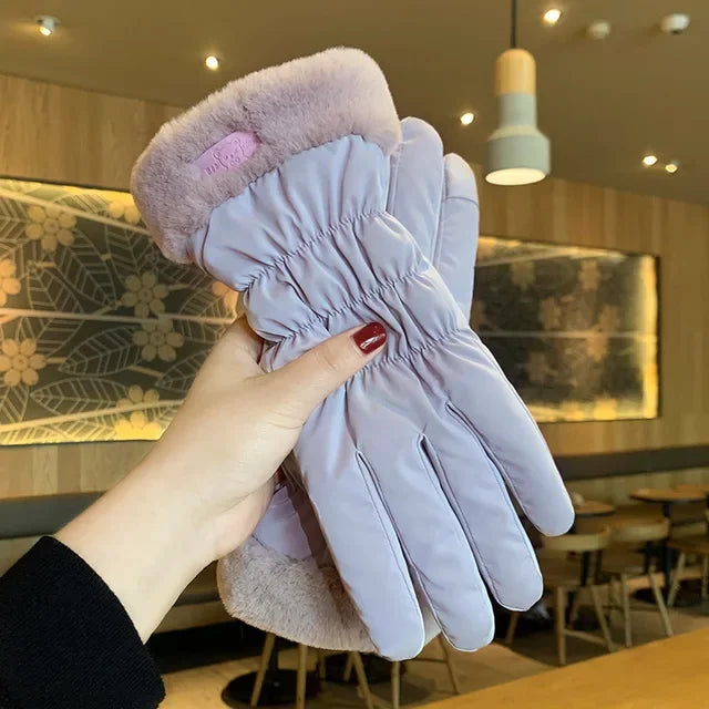 Ski Gloves Women Winter