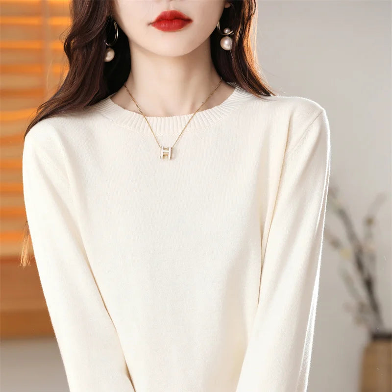 High-quality Cotton Knitted Sweater