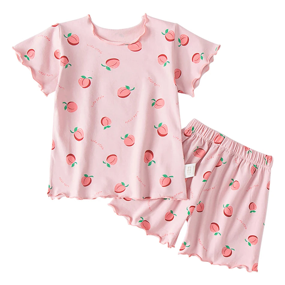 Girls Summer Pajama Sets