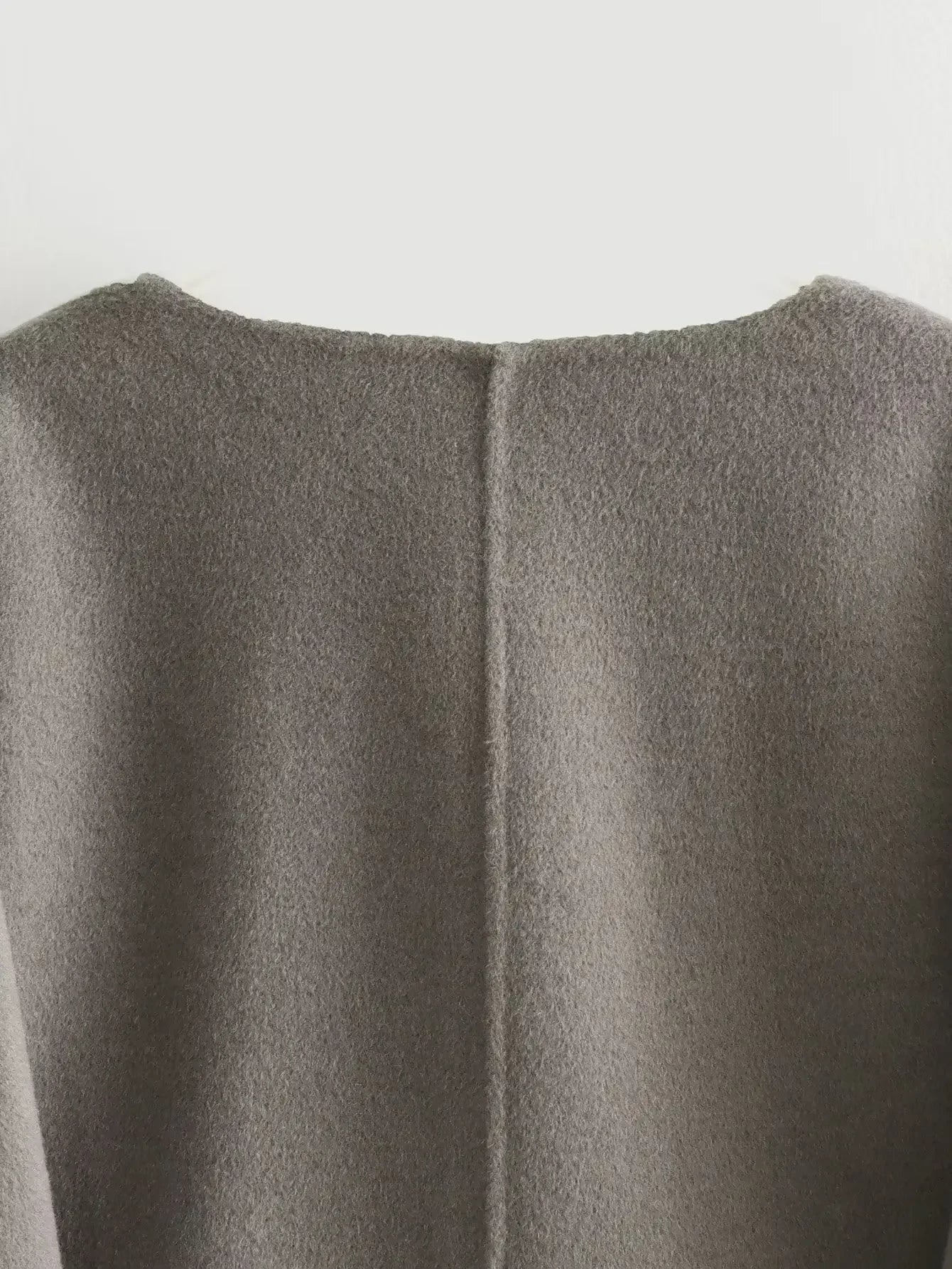 Women's Jacket V-neck Woolen Kimono