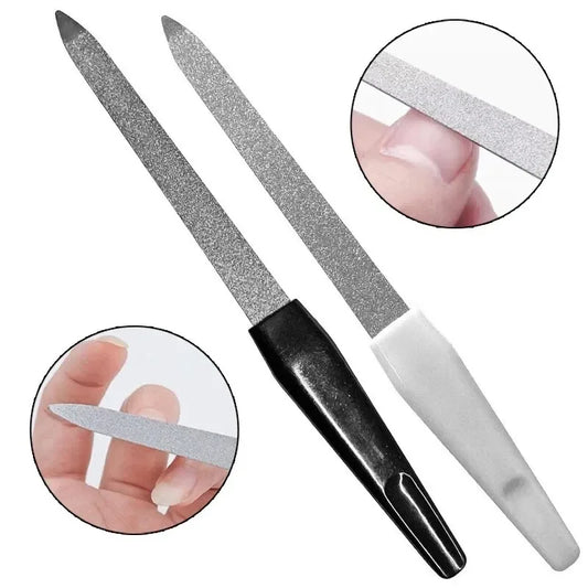 1PC DIY Nail Art Professional Nail File Metal