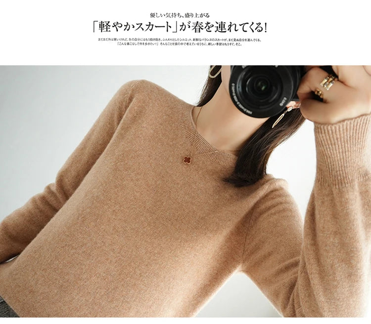 Autumn And Winter Cashmere Sweater