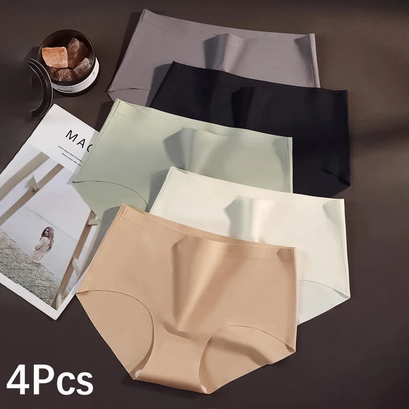 FalllSweet 4PCS Seamless Panties