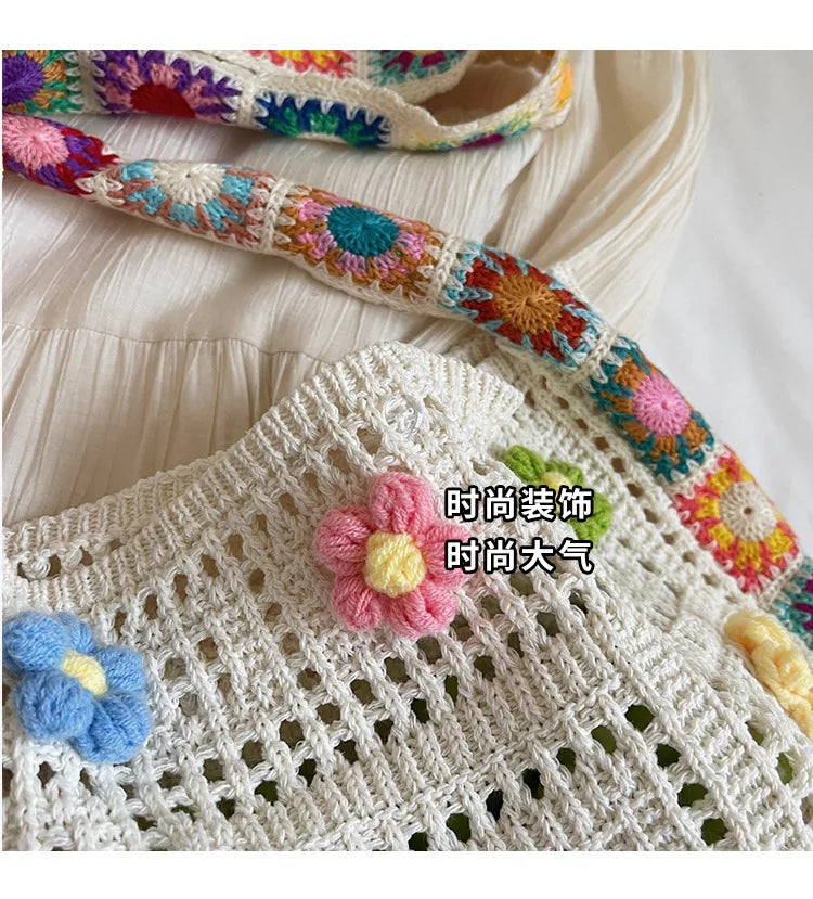 Women's Boho Crochet Bag