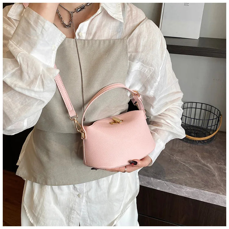 Niche Brand Women's Fashion Handbag Soft Versatile