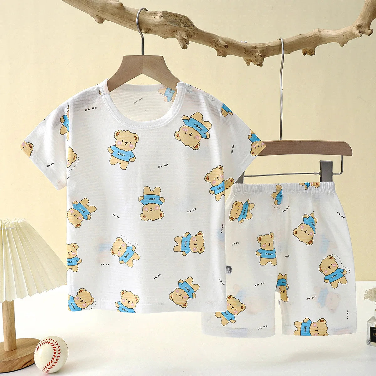 New Summer Children Home Clothing Pajamas Set