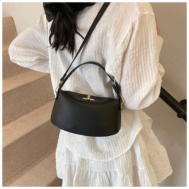 Niche Brand Women's Fashion Handbag Soft Versatile