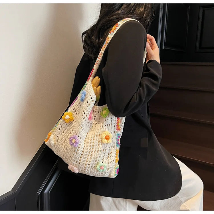 Women's Boho Crochet Bag