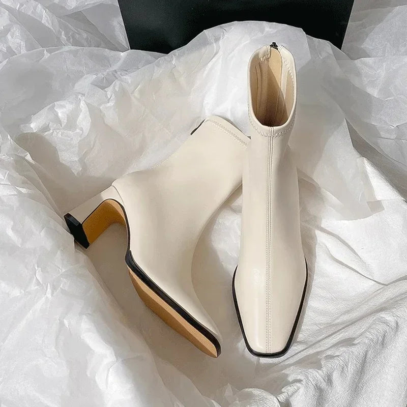 Vintage Warm Cotton Women Ankle Boots