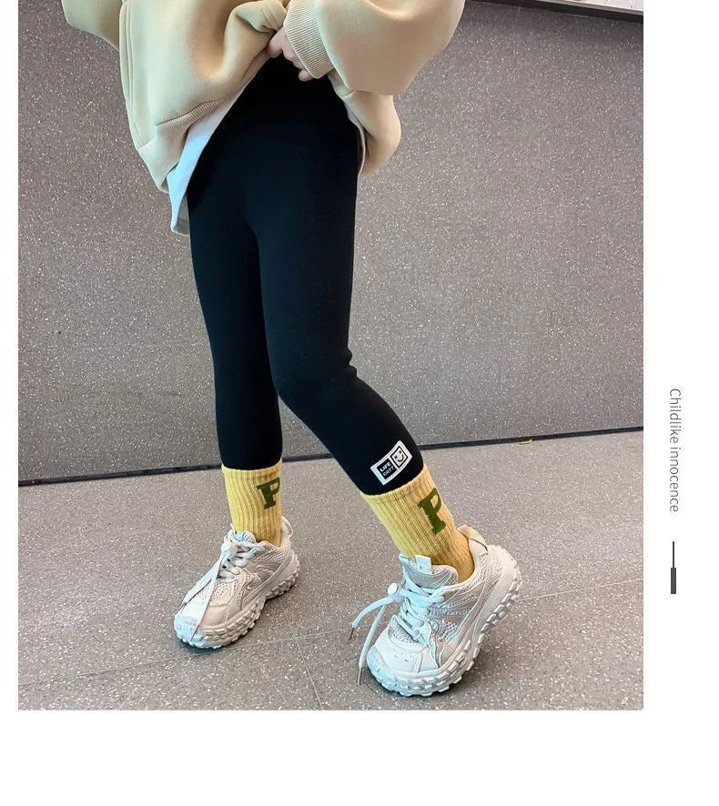 1pcs Autumn Winter Girls Leggings