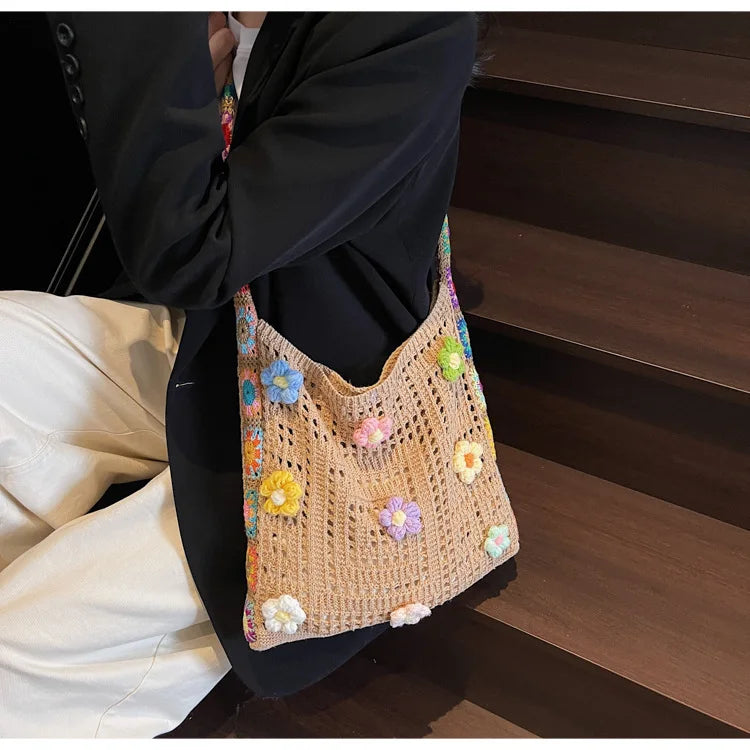 Women's Boho Crochet Bag