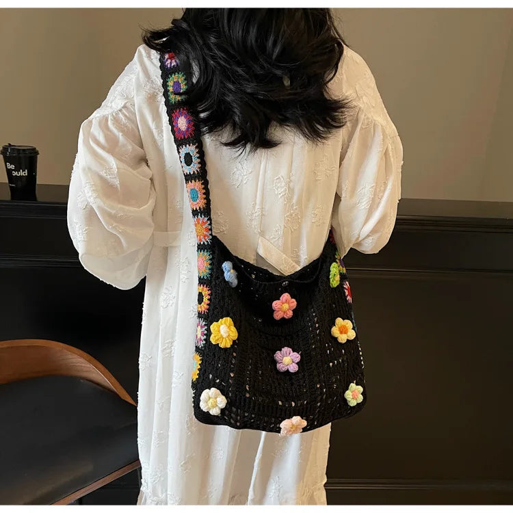 Women's Boho Crochet Bag