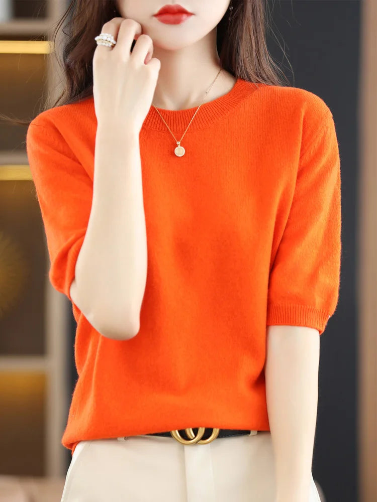 Women Merino Wool Sweater