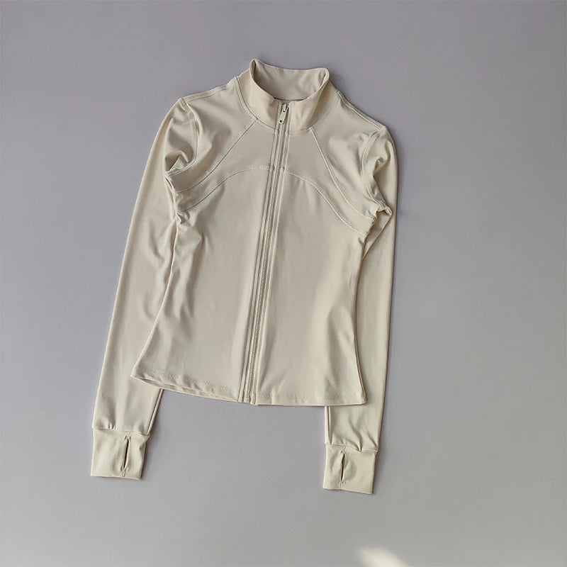 Yoga Suit Women's High-end Standing Collar