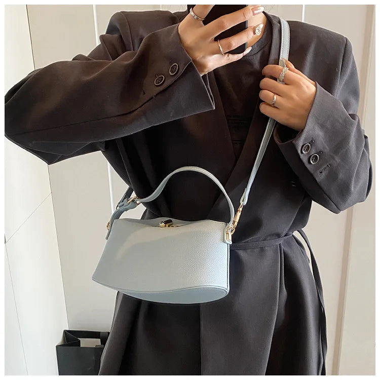 Niche Brand Women's Fashion Handbag Soft Versatile
