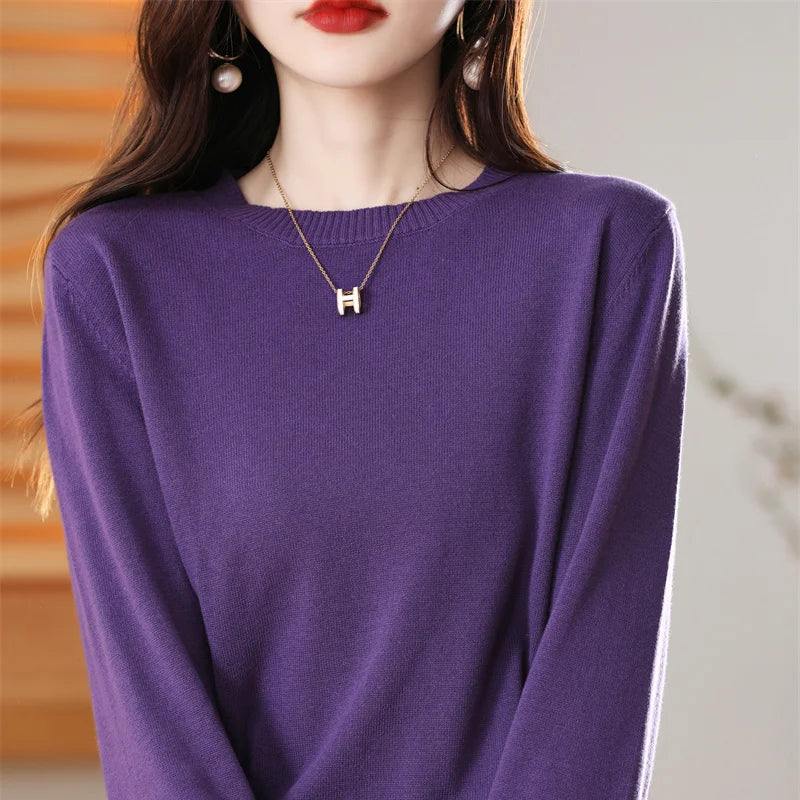 High-quality Cotton Knitted Sweater