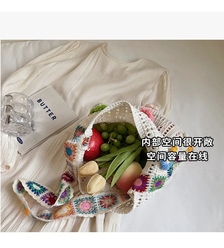 Women's Boho Crochet Bag