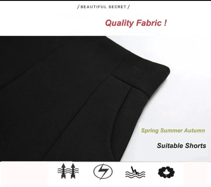 Wide Leg Chiffon Shorts