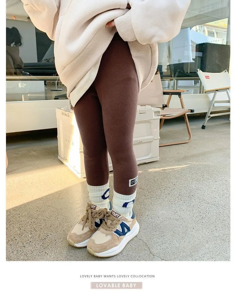 1pcs Autumn Winter Girls Leggings