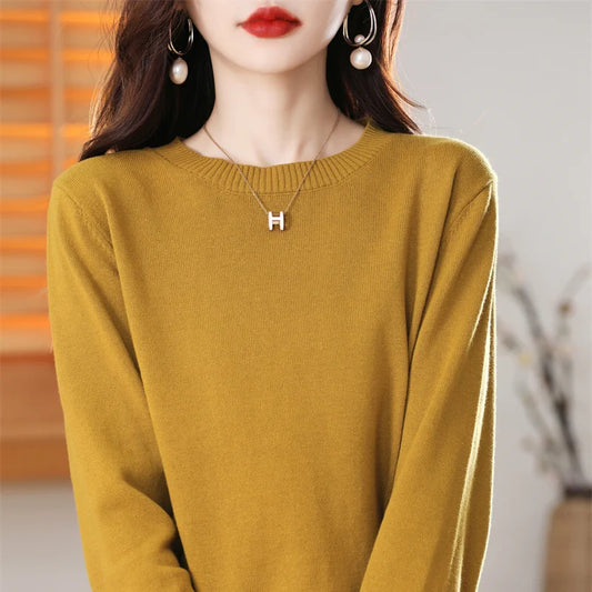 High-quality Cotton Knitted Sweater