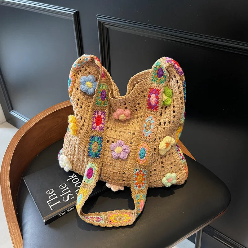 Women's Boho Crochet Bag