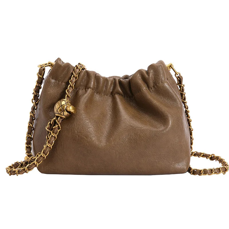 Women's Crossbody Tote Bag PU Leather Hobo Bag
