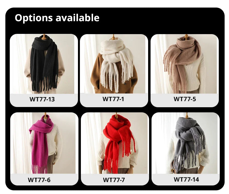 Winter Scarf for Women Cashmere