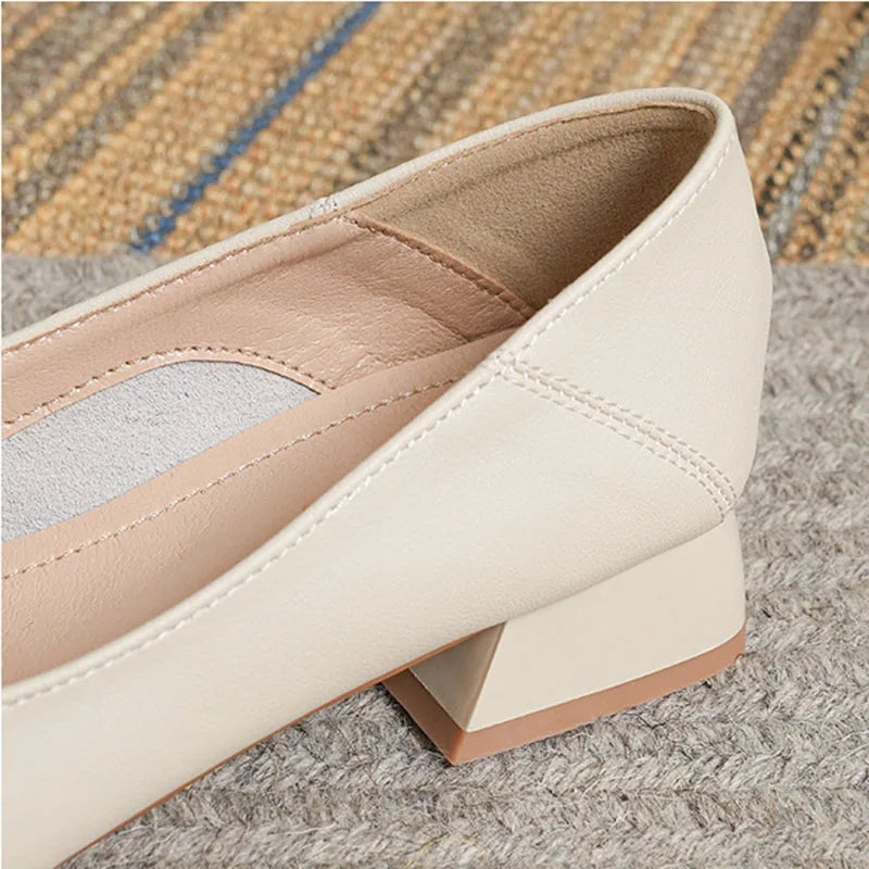 Woman Elegant Square Toe