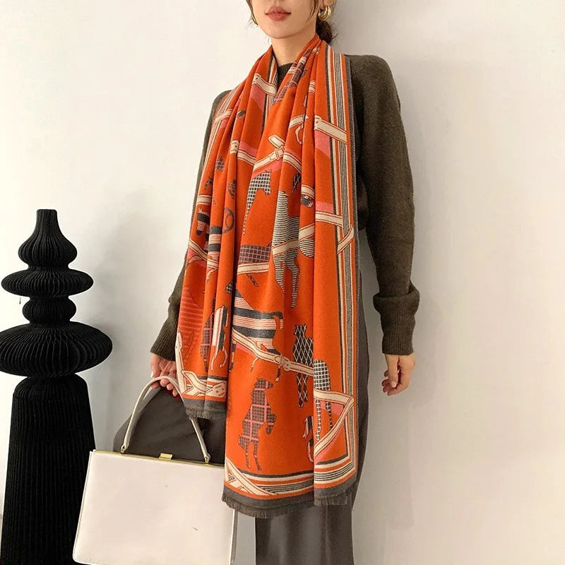 Winter Cashmere Scarf