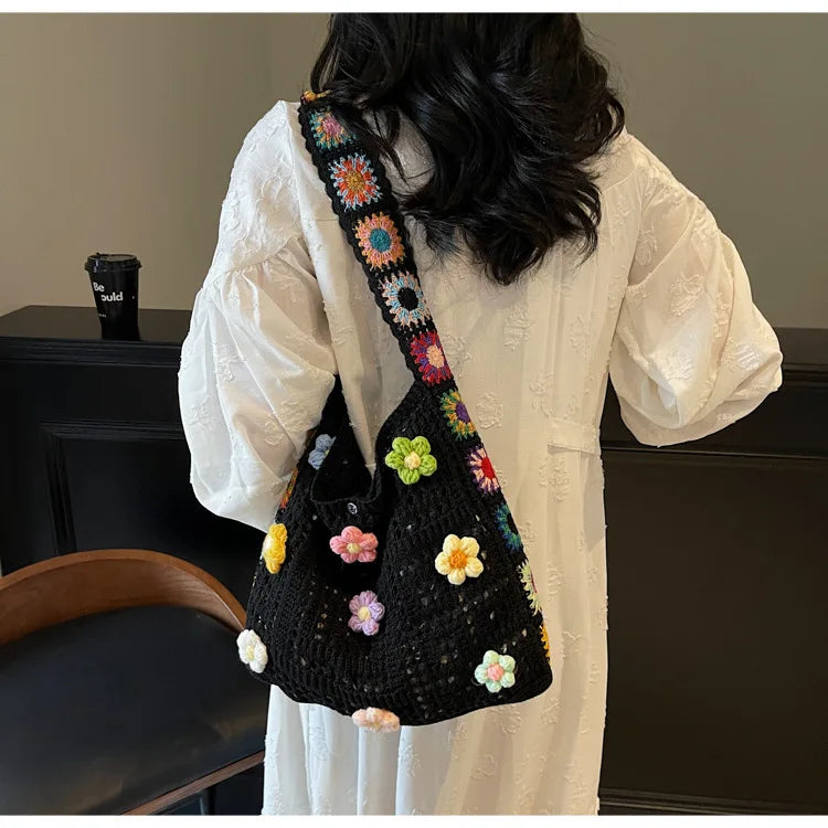 Women's Boho Crochet Bag