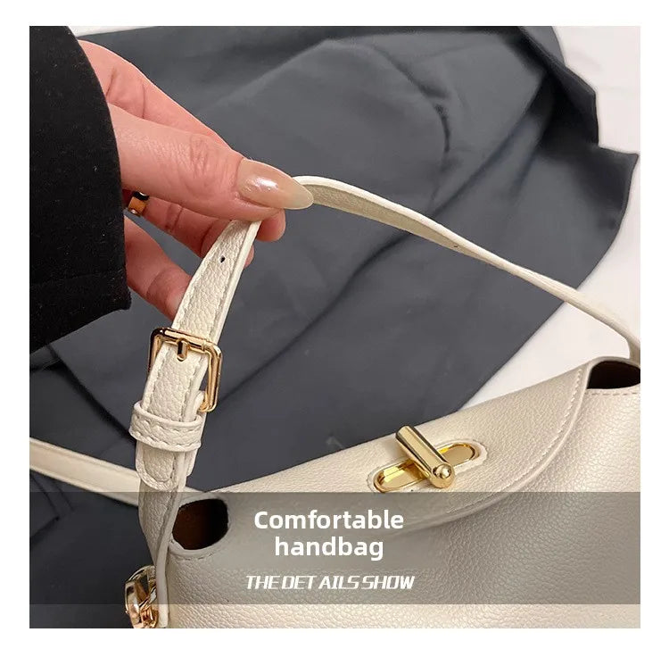 Niche Brand Women's Fashion Handbag Soft Versatile