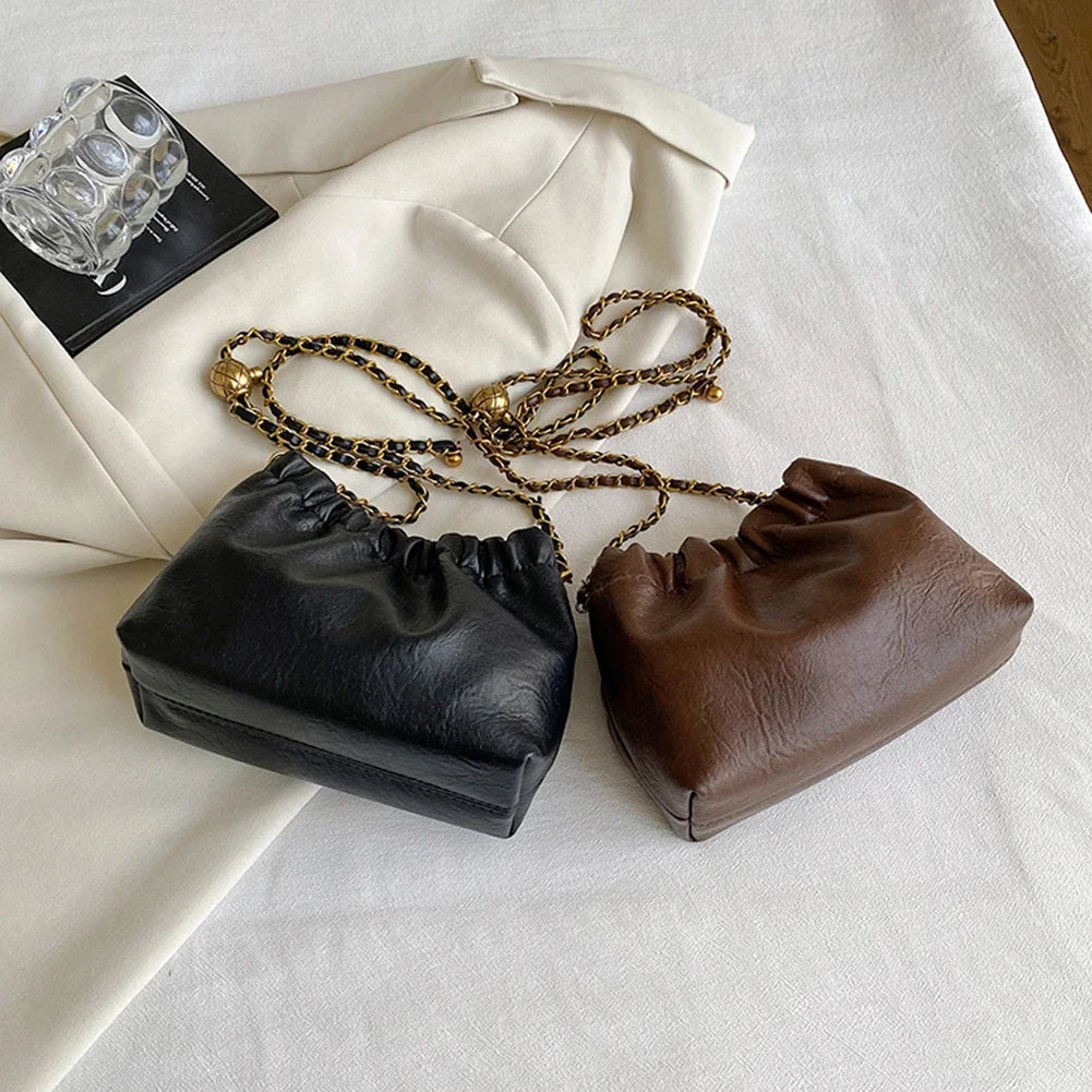 Women's Crossbody Tote Bag PU Leather Hobo Bag