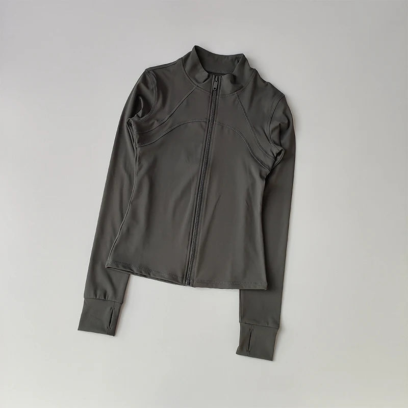 Yoga Suit Women's High-end Standing Collar