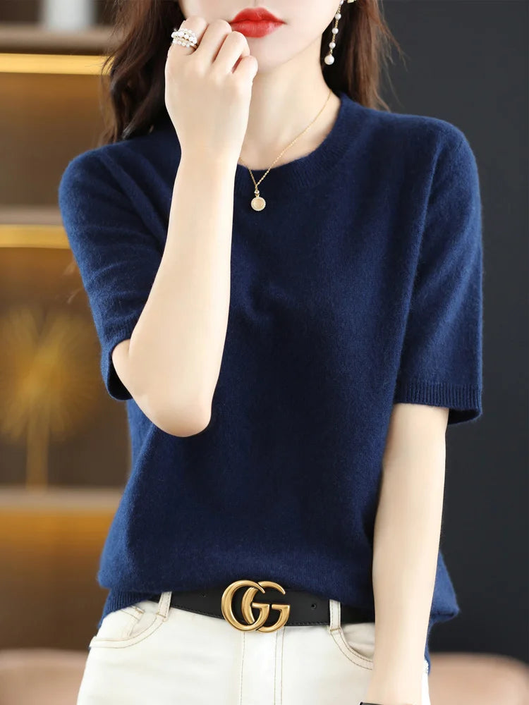 Women Merino Wool Sweater