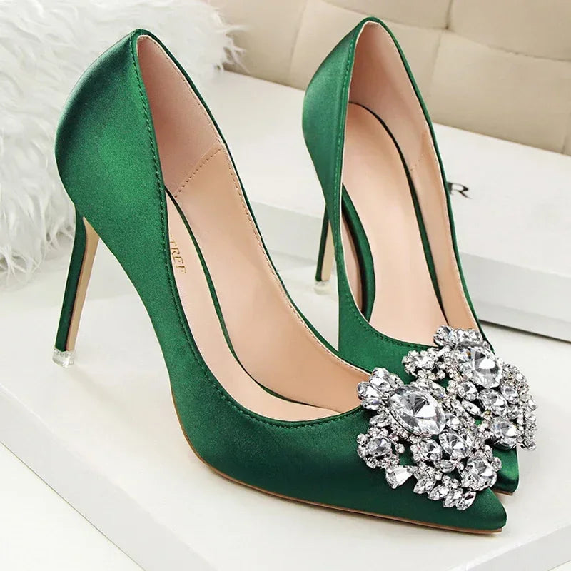 Crystal Drag Queen Pumps