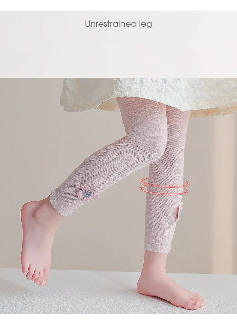 Girls Leggings Kids Hollow Out