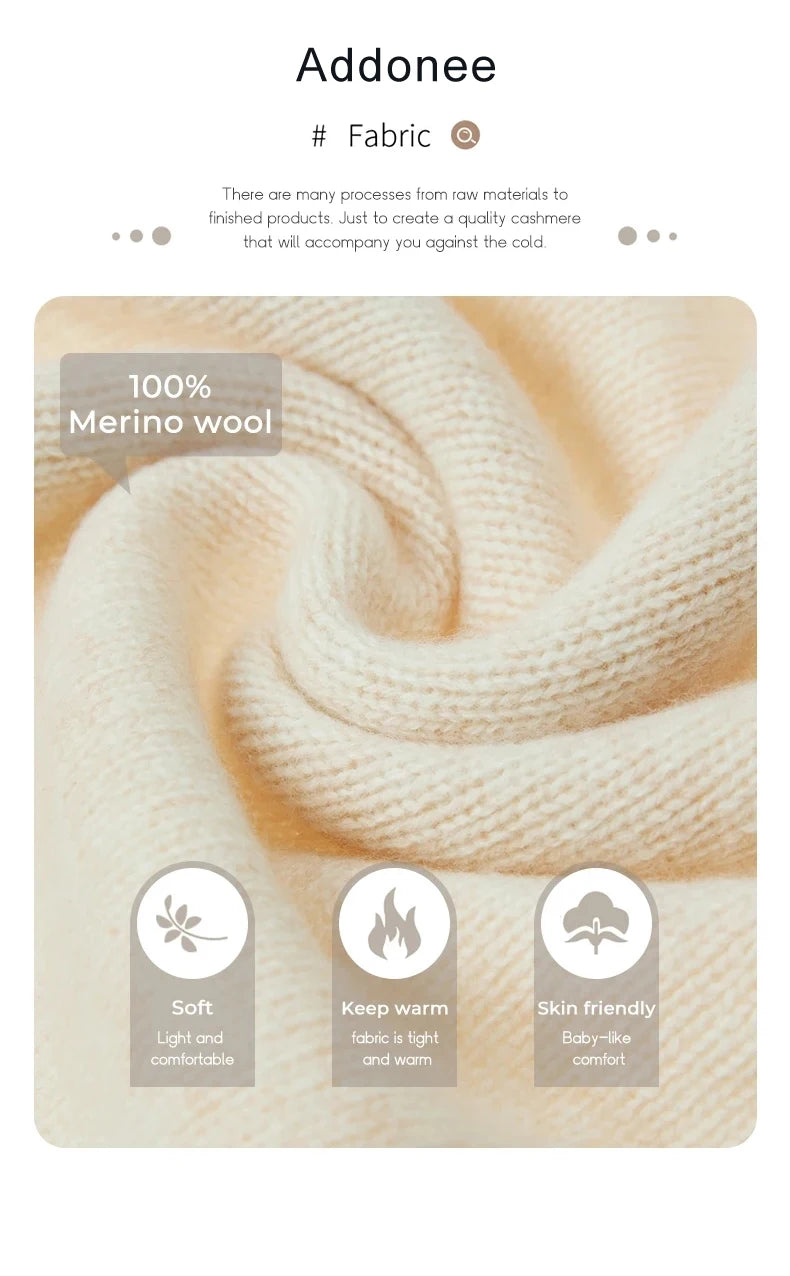 100% Merino Wool Knitwear