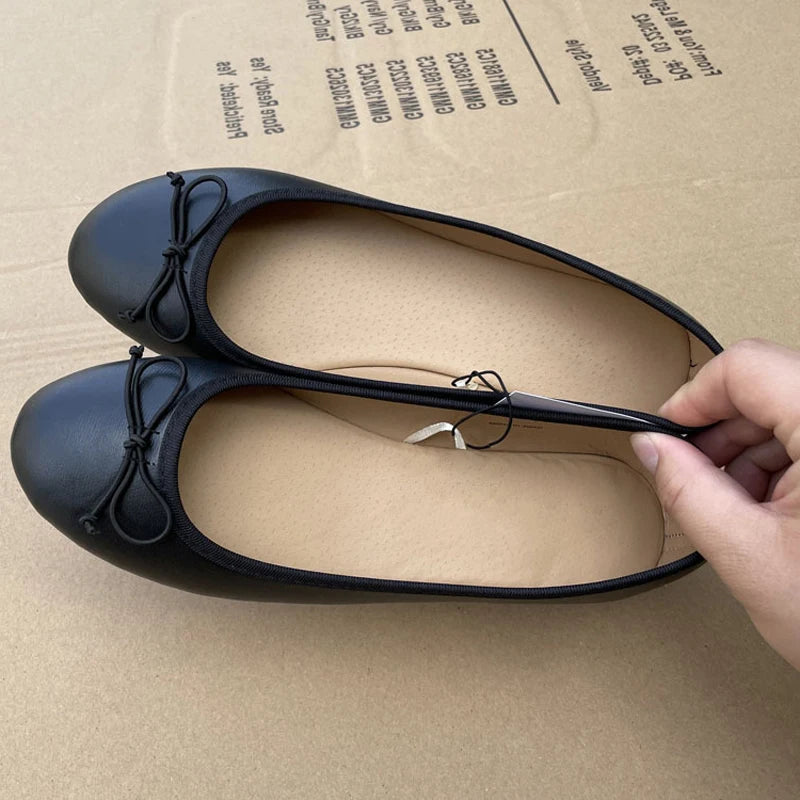 Elegant Bowknot Ballerina Women's Flat