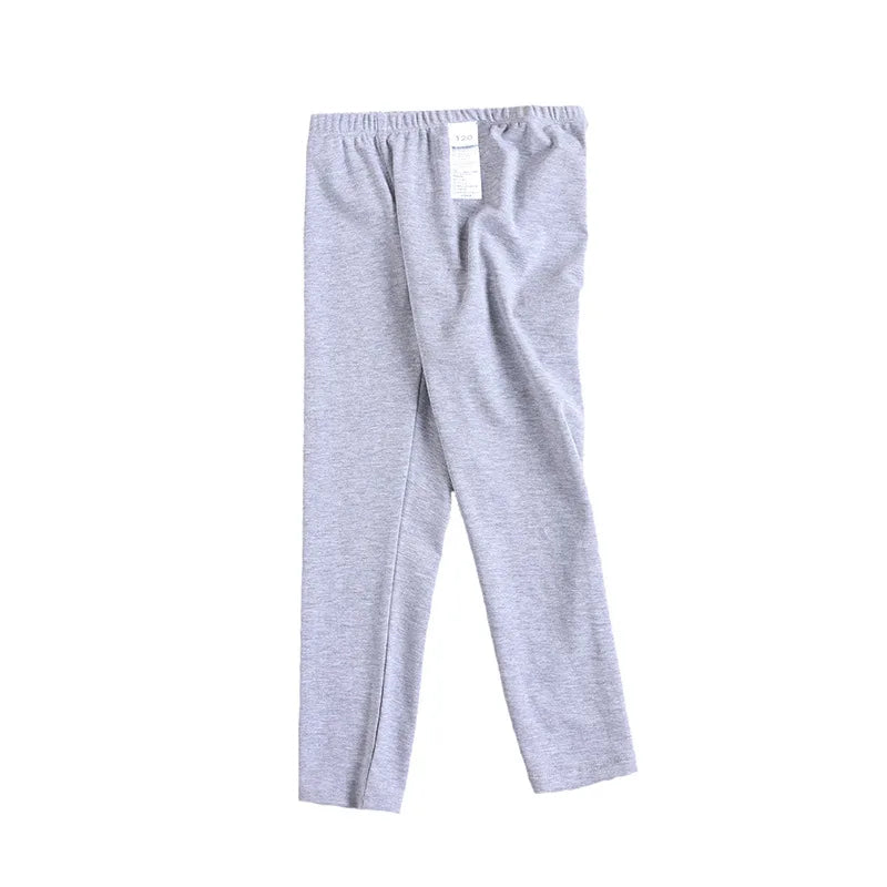 Kids Solid Color Pants