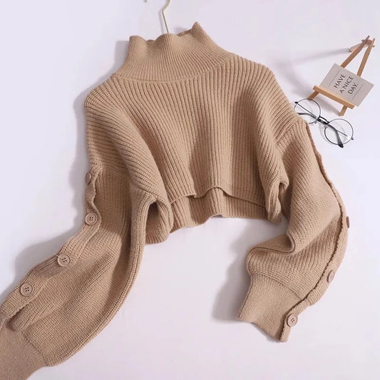Cropped Sweater Top