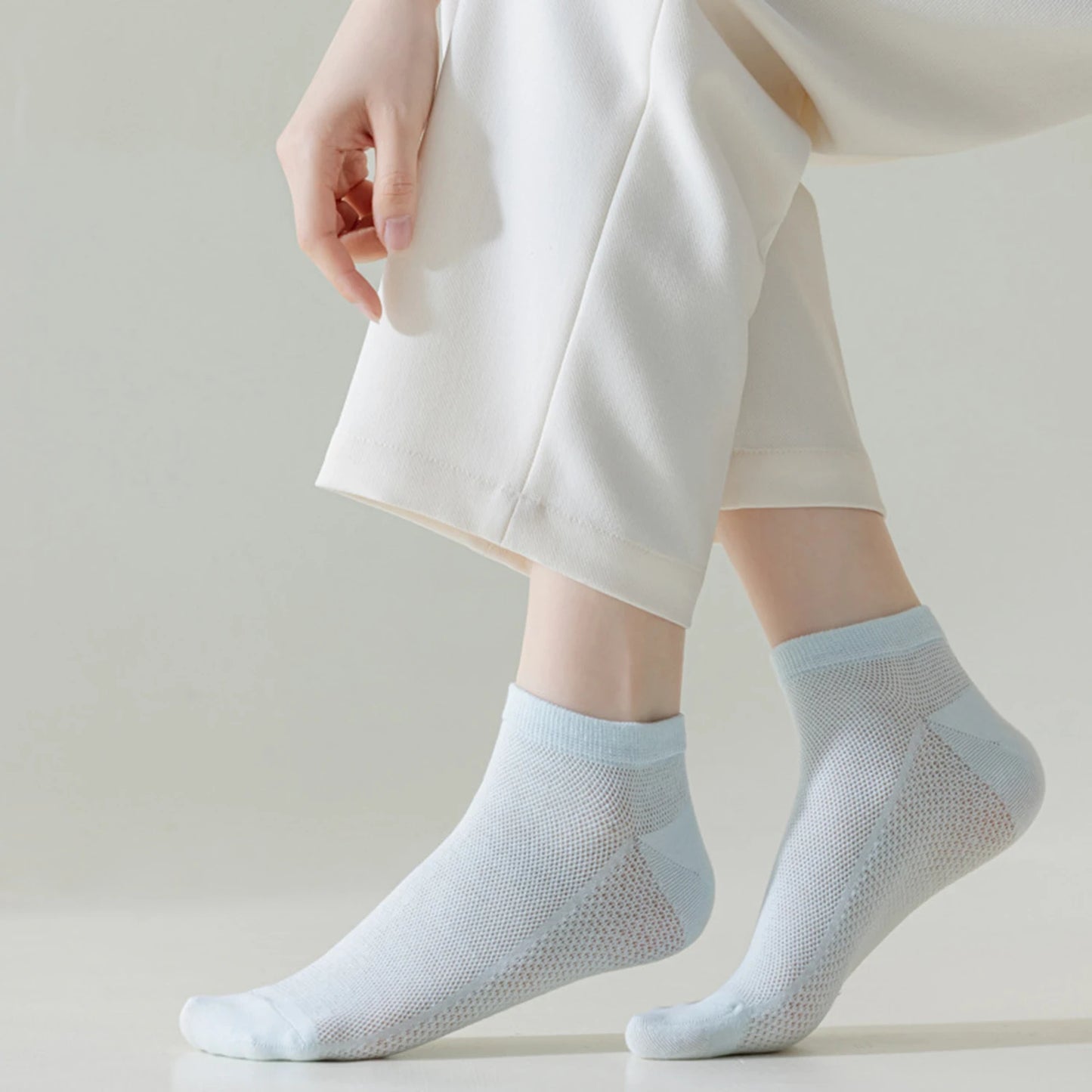 12 Pairs New Woman Cotton Socks Short Thin