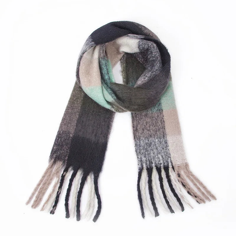 Thick Warm Scarf Women Cashmere