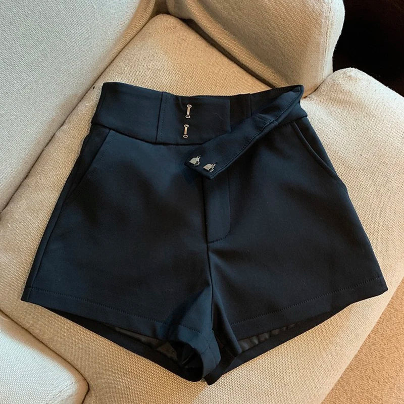 High Waisted Shorts A Line