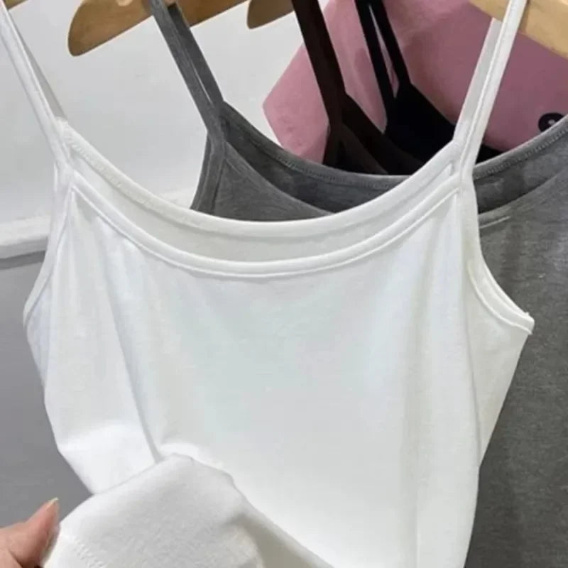Sexy Camisoles Women Crop Tops Sleeveless Shirt Bralette